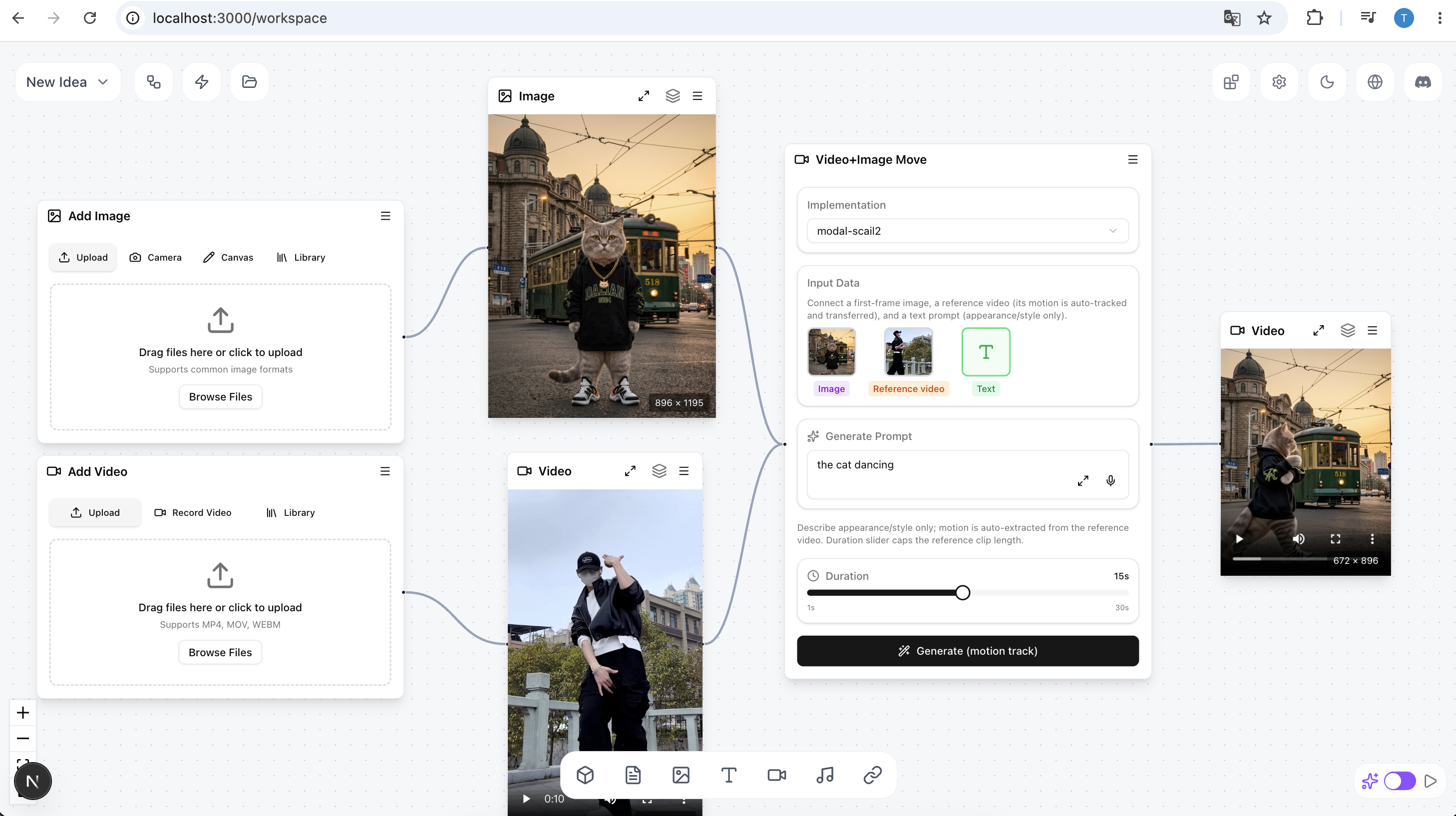 TongFlow Now Integrates SCAIL-2 — Controlled Character Animation on a GPU